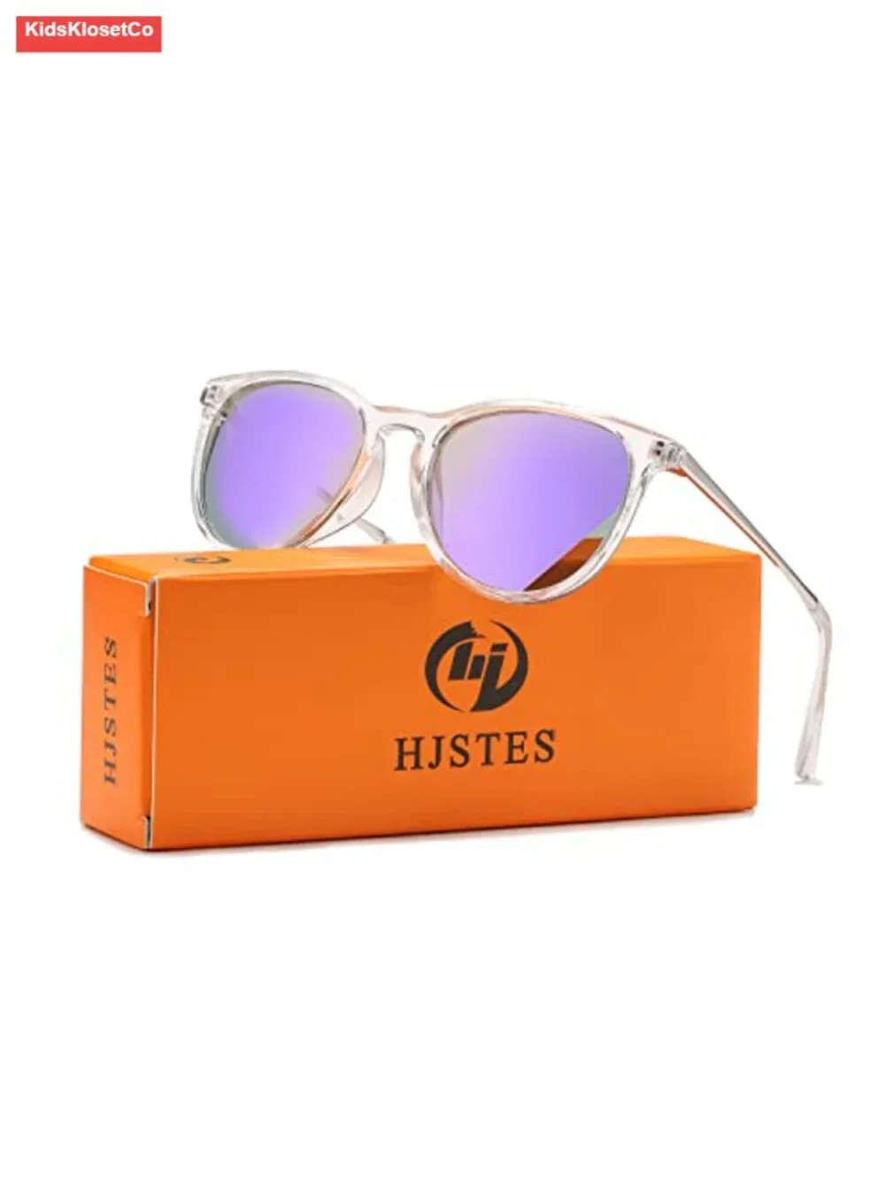 Polarized Kids Sunglasses 100% UV Protection TR90 Frame Stainless Steel Temples